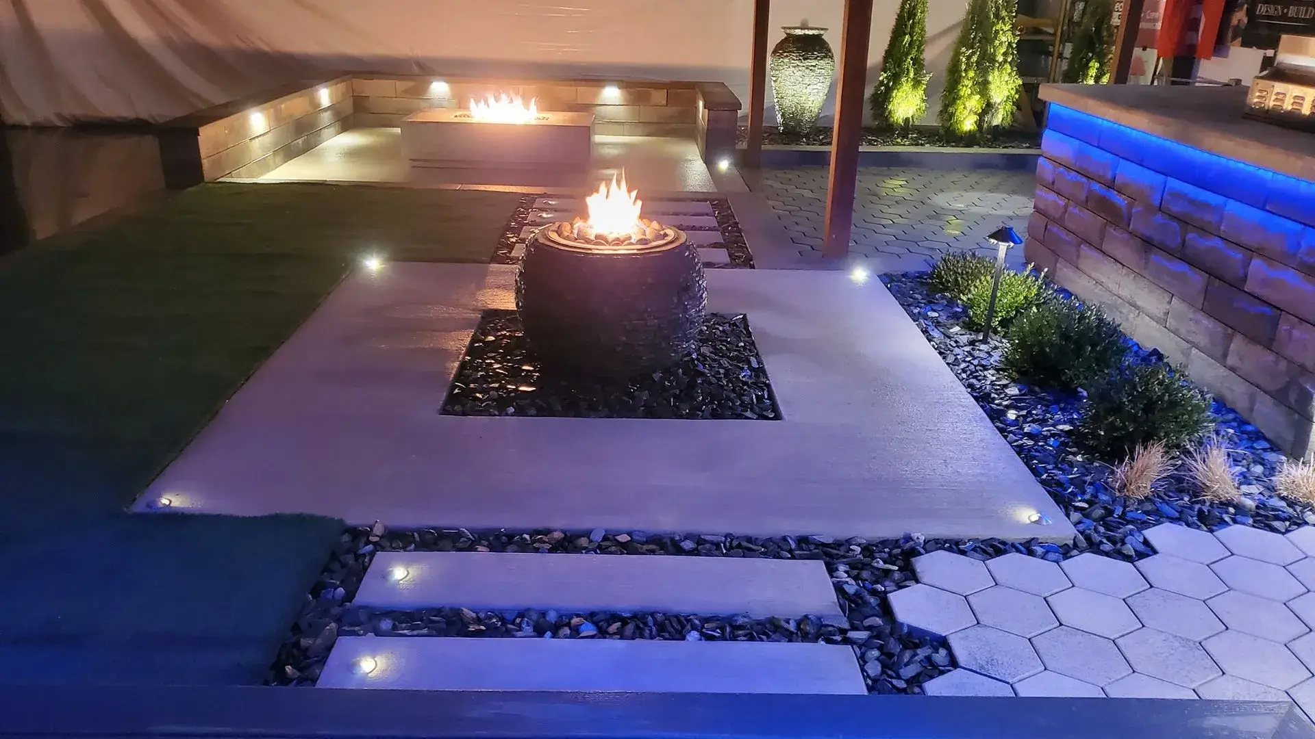 Water-ponds-fire-feature-landscape-design
