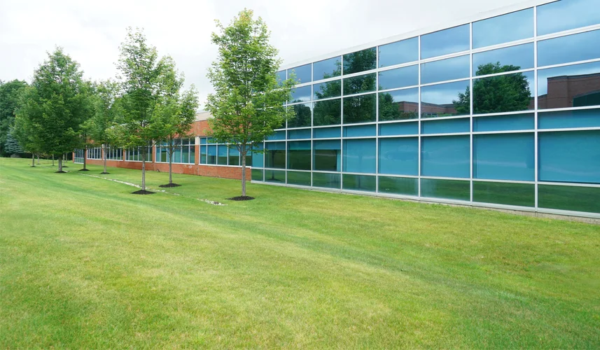 Commercial landscaping creates professional and inviting spaces for businesses.
