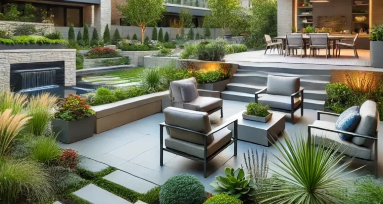 Creating a Modern Outdoor Space with Professional Landscaping in Hinsdale